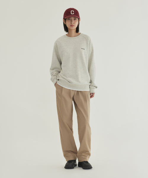 SMALL LOGO BRUSHED SWEATSHIRT