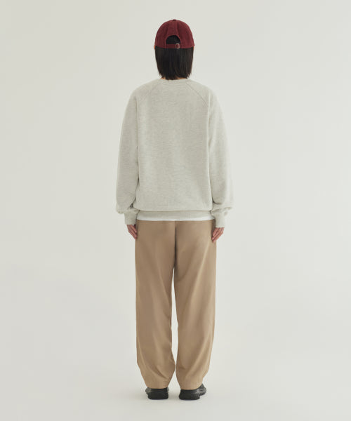 SMALL LOGO BRUSHED SWEATSHIRT