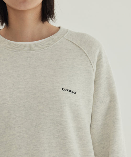 SMALL LOGO BRUSHED SWEATSHIRT