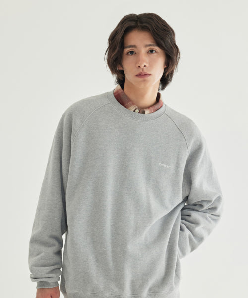 SMALL LOGO BRUSHED SWEATSHIRT