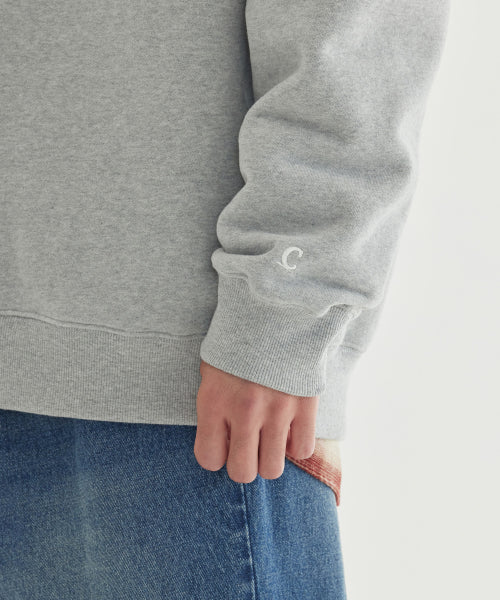 SMALL LOGO BRUSHED SWEATSHIRT