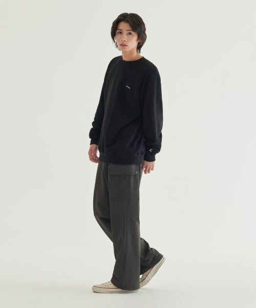 SMALL LOGO BRUSHED SWEATSHIRT