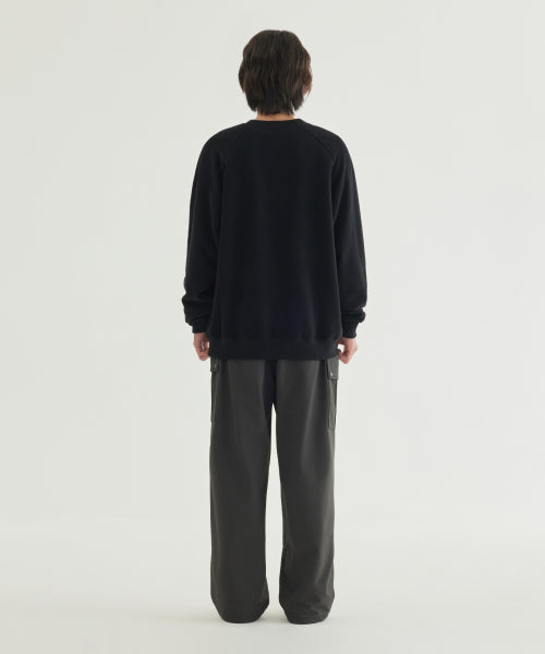 SMALL LOGO BRUSHED SWEATSHIRT