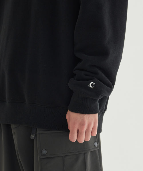 SMALL LOGO BRUSHED SWEATSHIRT
