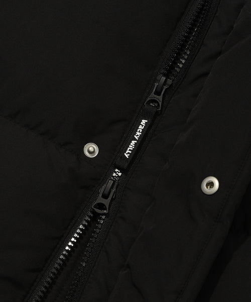[25FW] Long Down Jumper Black