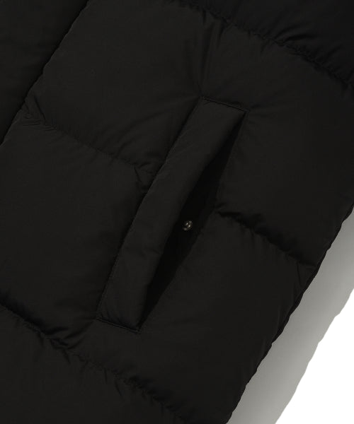 [25FW] Long Down Jumper Black
