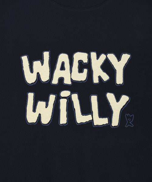 Buckle embroidered sweatshirt navy
