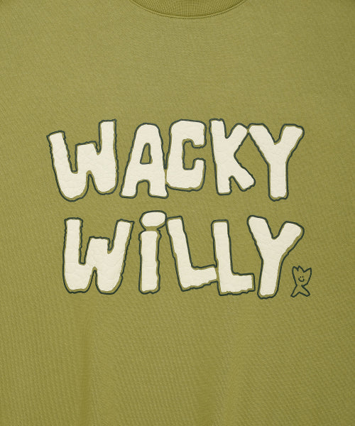 boucle embroidered sweatshirt green