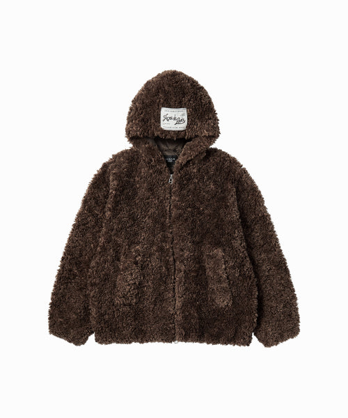 TEDDY HOOD JUMPER (2COLOR)