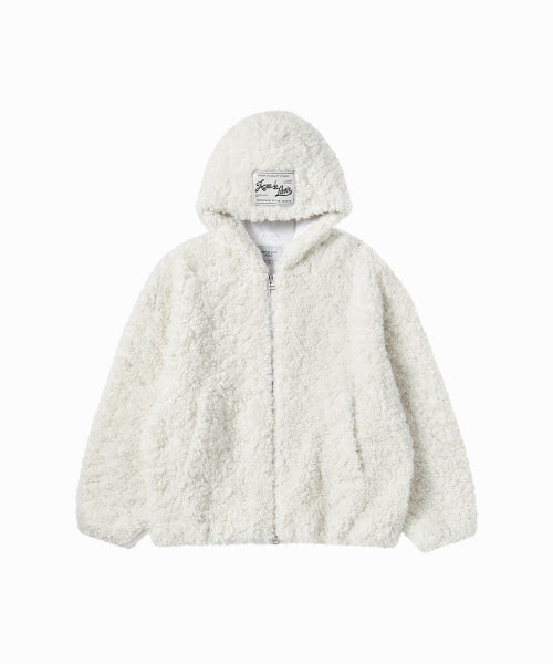 TEDDY HOOD JUMPER (2COLOR)