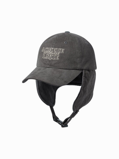 EARMUFFS PATCH BALL CAP (3COLOR)