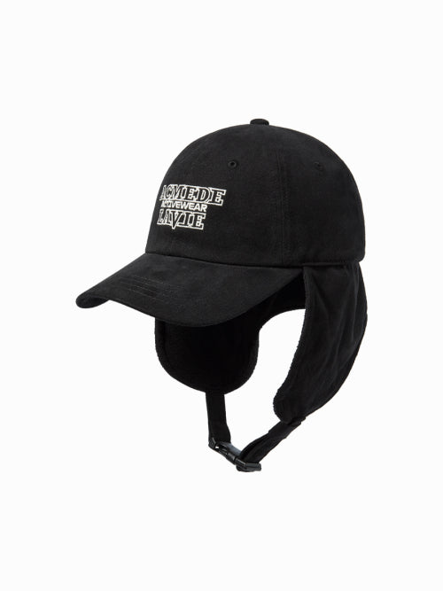 EARMUFFS PATCH BALL CAP (3COLOR)