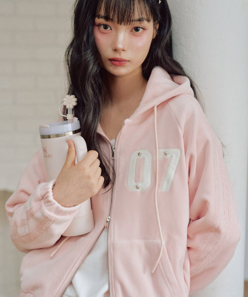 Chloe Beloa Hooded Zip-Up [PINK]