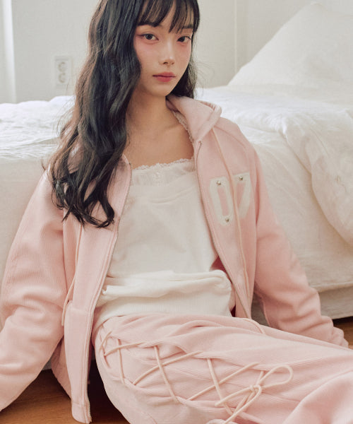 Chloe Beloa Hooded Zip-Up [PINK]