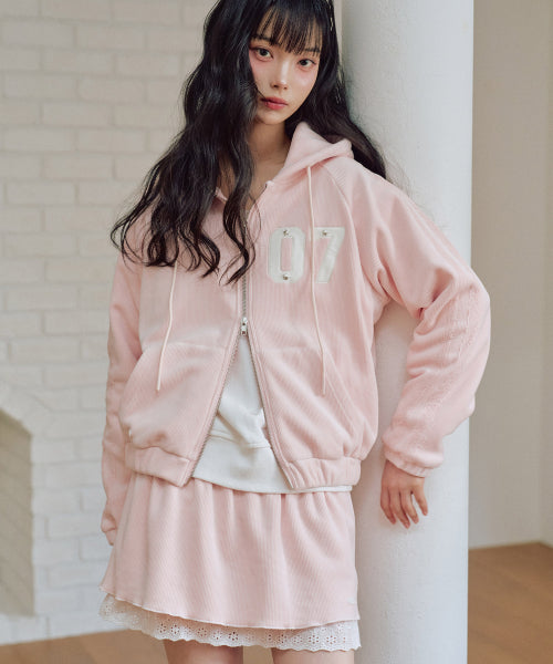Chloe Beloa Hooded Zip-Up [PINK]