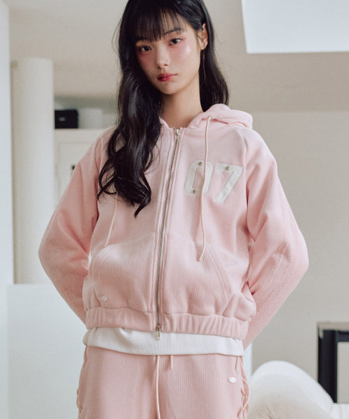 Chloe Beloa Hooded Zip-Up [PINK]