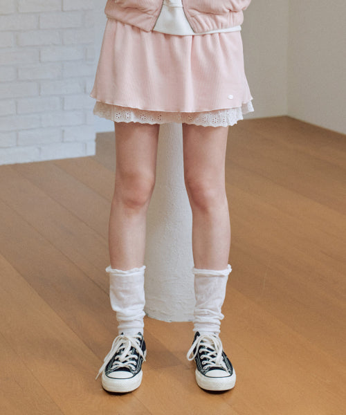 Chloe Beloa Skirt Pants [PINK]