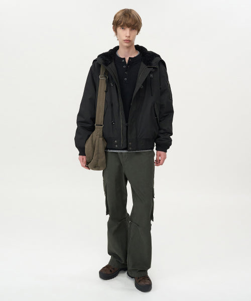 N-2B Pilot Parka BLACK