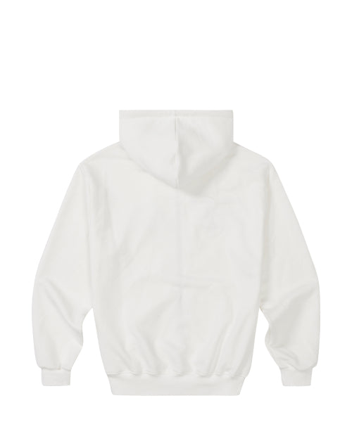Cross Hotfix Hood Zip-Up White
