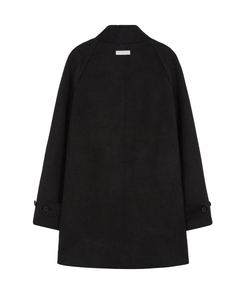 Fleur Half Coat Black
