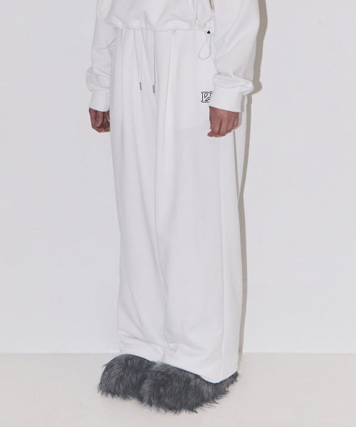 129 Basic Sweat Pants White