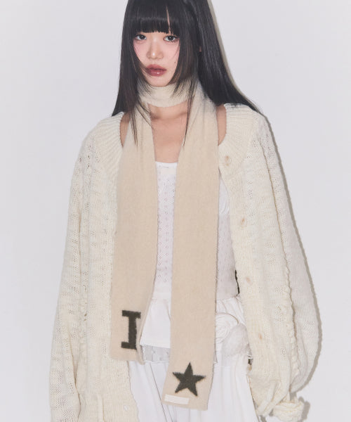 I.M Star muffler beige