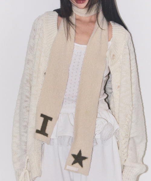 I.M Star muffler beige