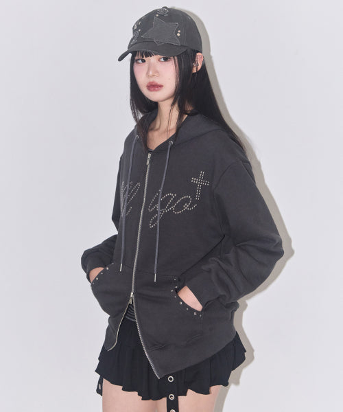 129 Star Patch Ball Cap Charcoal