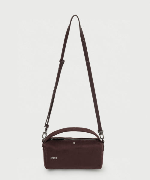 Verona Synthetic Suede Bag Brown