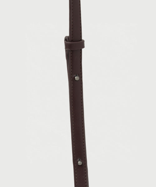 Verona Synthetic Suede Bag Brown