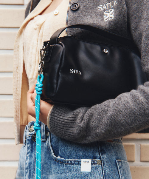 Verona Small Square Bag Black