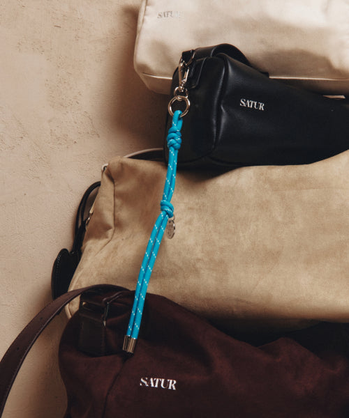 Classic Rope Keyring Blue