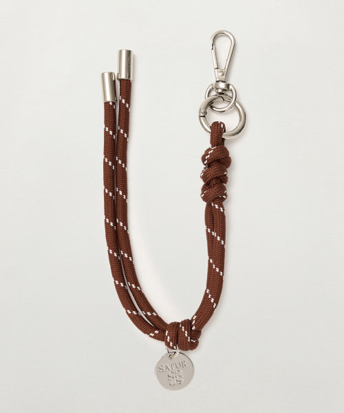Classic Rope Keyring Brown