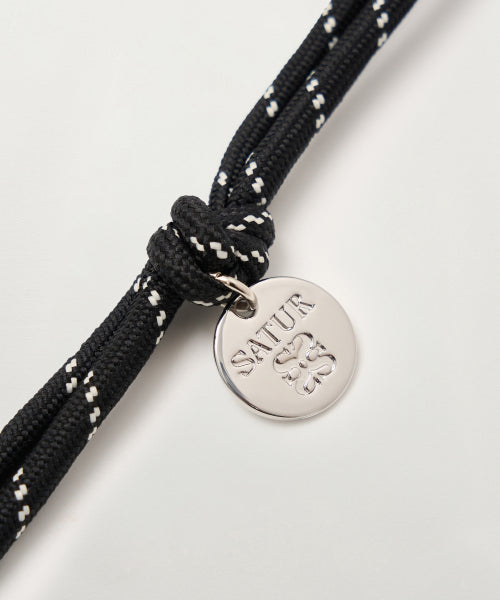 Classic Rope Keyring Black