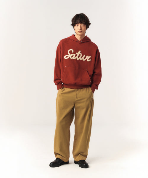 Teo Brushed Cotton Pants Beige