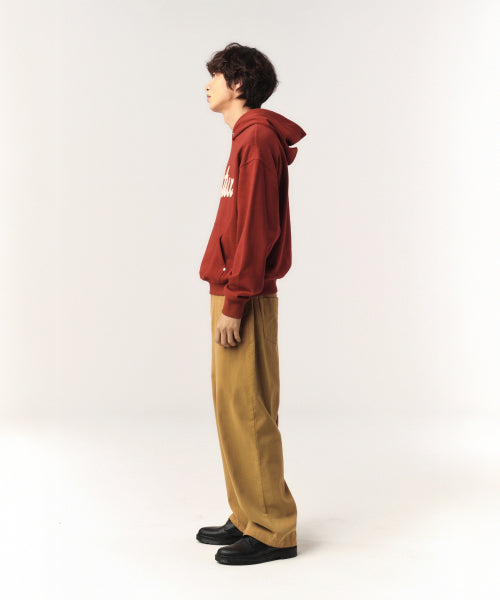 Teo Brushed Cotton Pants Beige