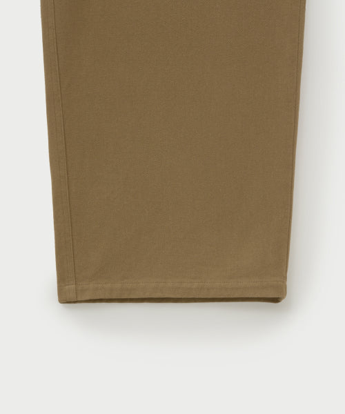 Teo Brushed Cotton Pants Beige