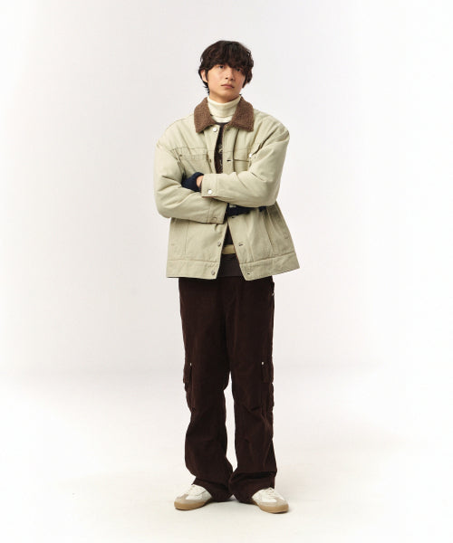 Torino Corduroy Cargo Pants Brown