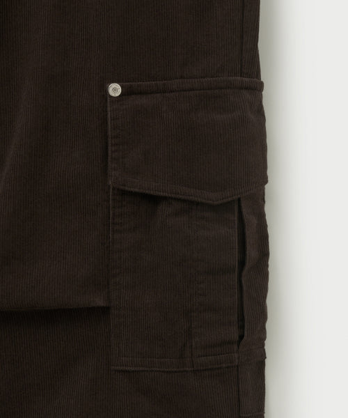 Torino Corduroy Cargo Pants Brown