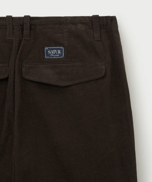 Torino Corduroy Cargo Pants Brown