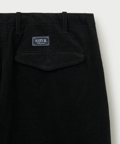 Torino Corduroy Cargo Pants Black