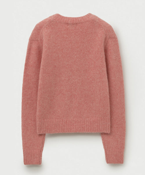 (W) Essen Two Tone Mohair Blend Knit Pink