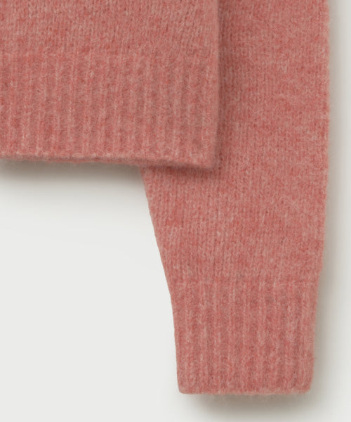 (W) Essen Two Tone Mohair Blend Knit Pink