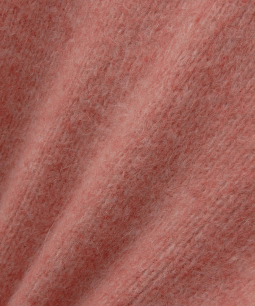 (W) Essen Two Tone Mohair Blend Knit Pink
