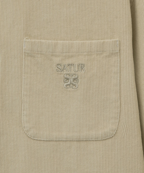 Soft Corduroy Shirt Cream