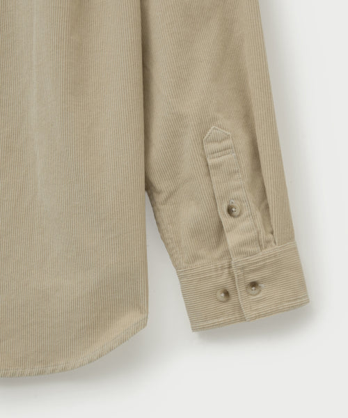 Soft Corduroy Shirt Cream