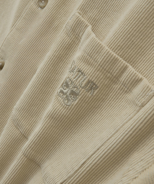 Soft Corduroy Shirt Cream