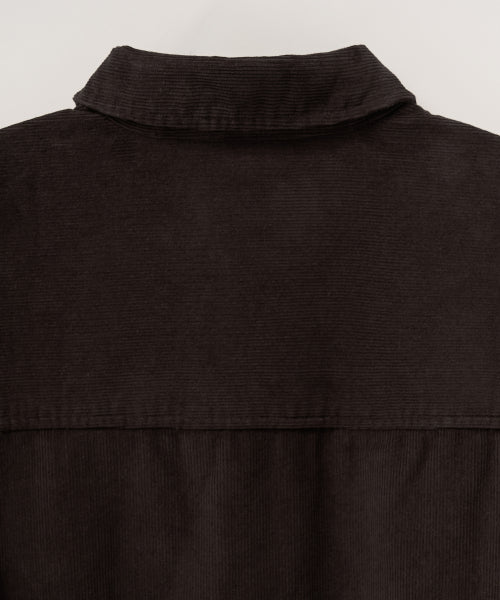 Soft Corduroy Shirt Brown