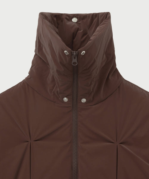 (W) Orta 2-Way Collar Duck Down Padding Brown