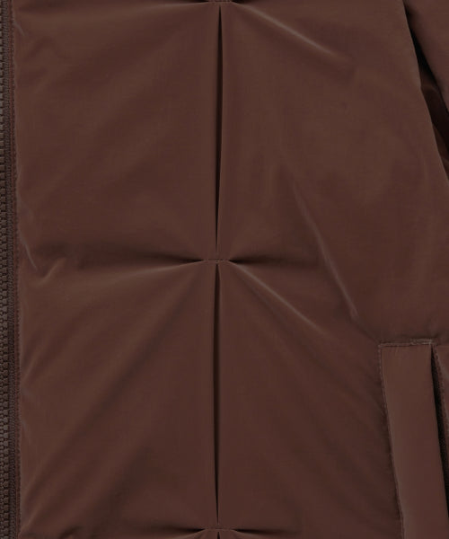 (W) Orta 2-Way Collar Duck Down Padding Brown